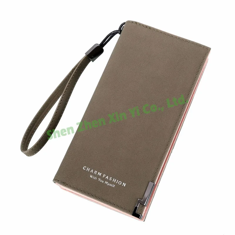 Fashion Lady Wristlet Long Money Bag Zipper Coin Purse Cards ID Holder Clutch wallets holders