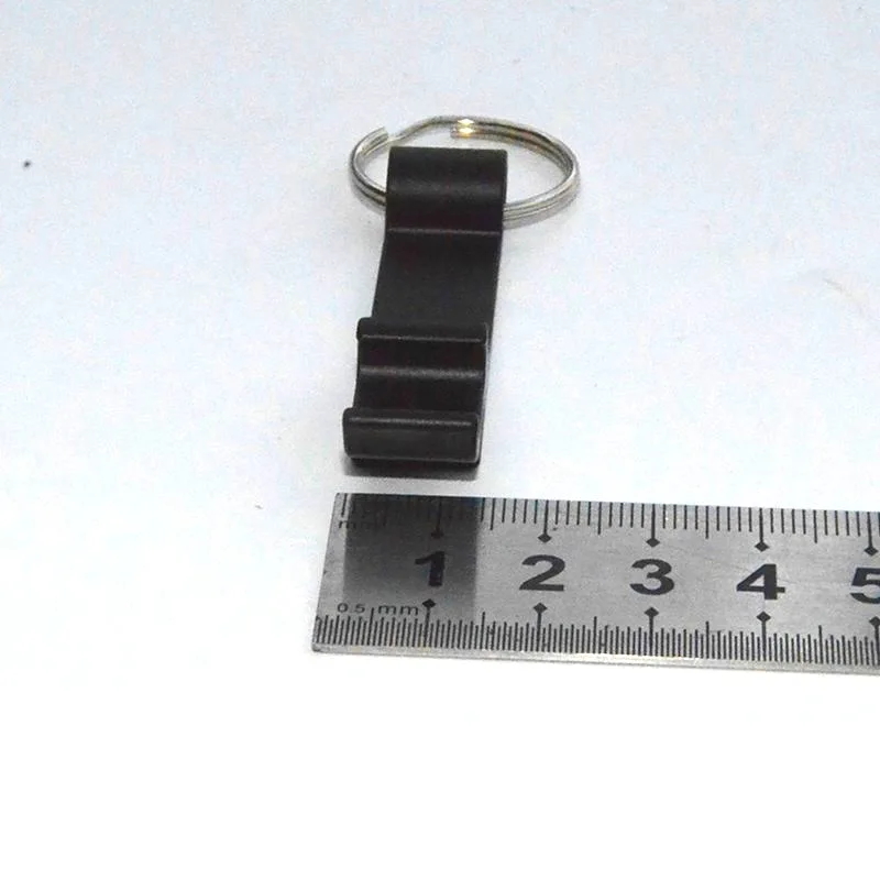 Self Defense Set Aluminium Bottle Opener Keychain Accessories Promotional Gift Beer Opener Sublimation Blanks Can Tin Keychains