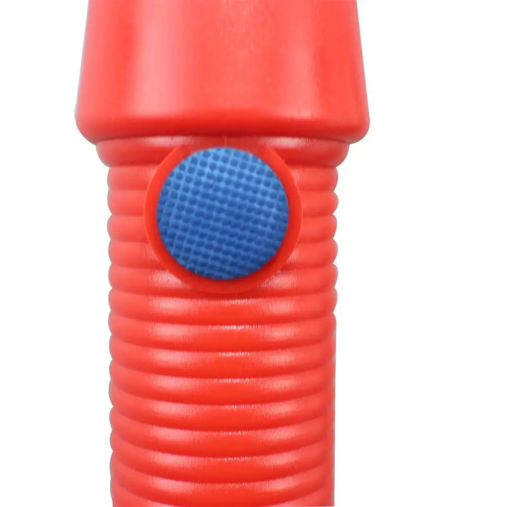 360 мм полностью красная дубинка для дорожного движения самолета составление сигналов светодиодная управление дорожным движением в аэропорту