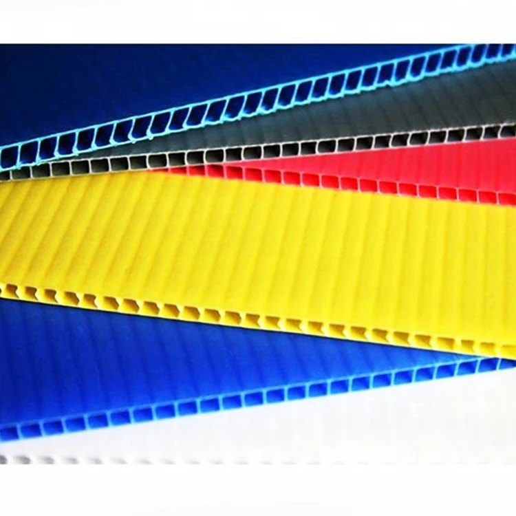 Raw Material Production Plastic  Coroplast Sheet with corona treatment