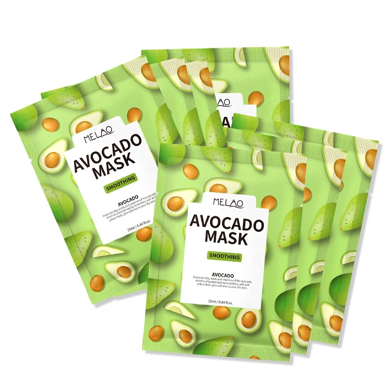 Private Label Facial Masks with Marine Collagen Hyaluronic Acid Sheet Moisturizing Masks for Face All Skin Types