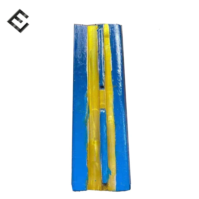 High Chrome With Ceramic Striker Hq1112 Impactor Blow Bar Crushing Concrete Waste