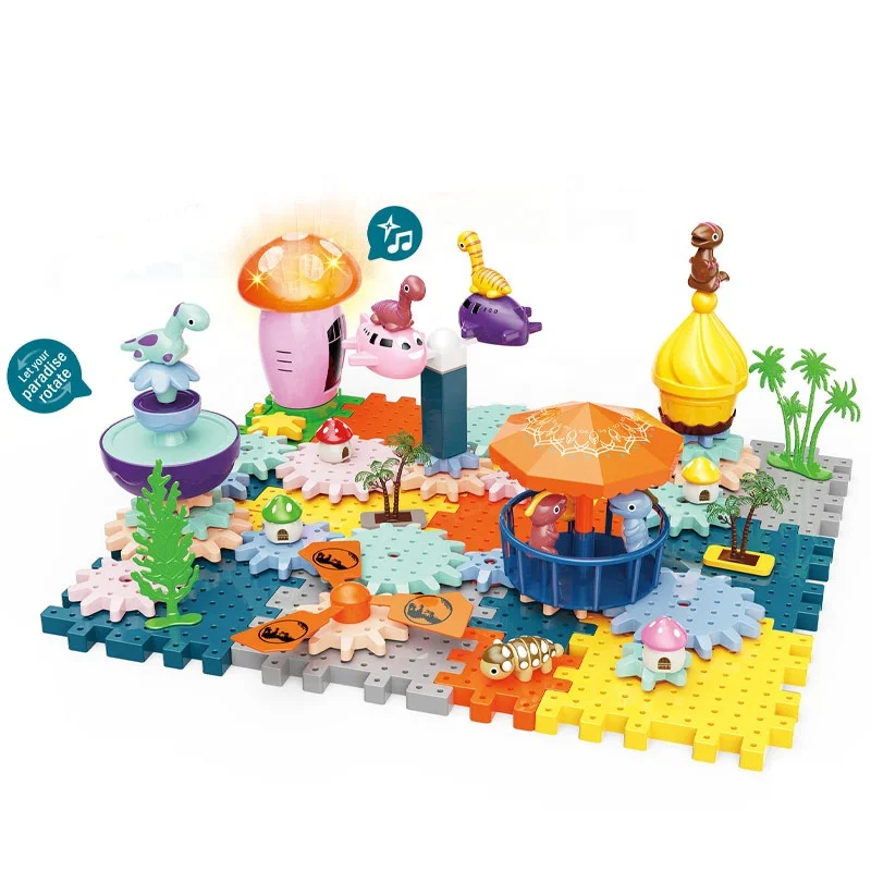 101 шт. 4 в 1 Детский конструктор «Динозавр» «2024»