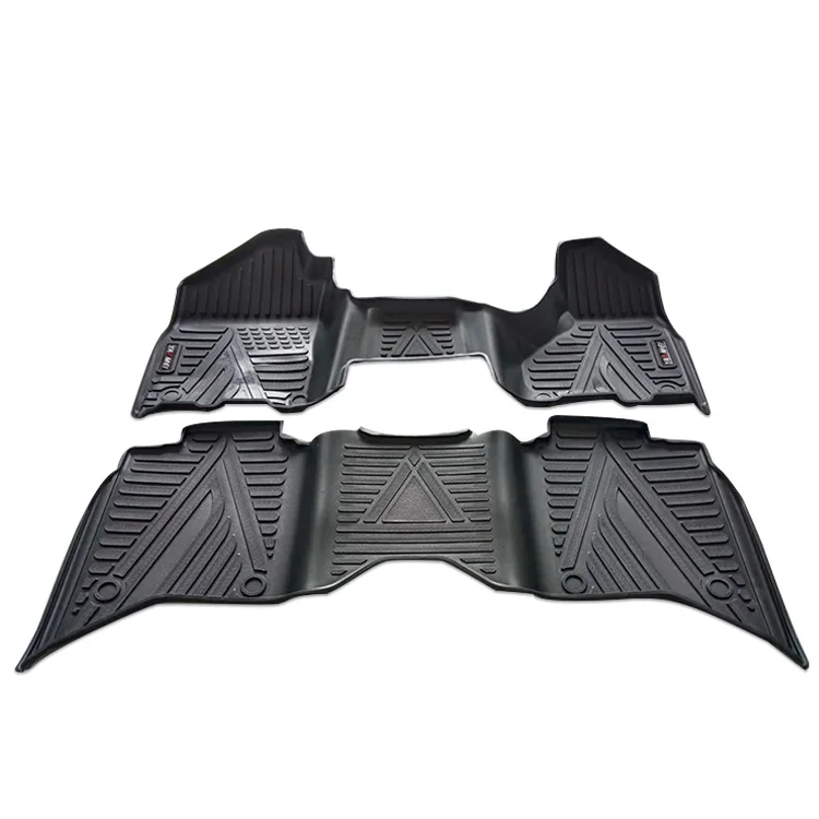 wholesale car floor mats Non Slip Protective Mats Floor Foot Pad TPE Rubber Foot 3D car mat  for 12-18 Dodge ram 1500