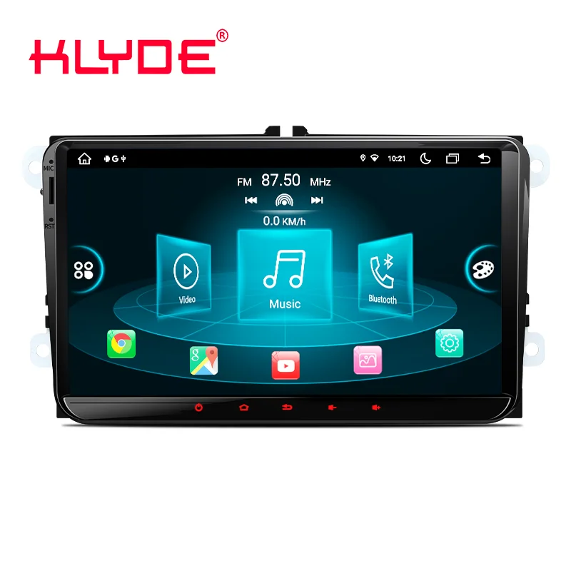 KD-9613  9 Inch Android 12 Octa Core 64GB 128GB Car Multimedia Player for Volkswagen universal