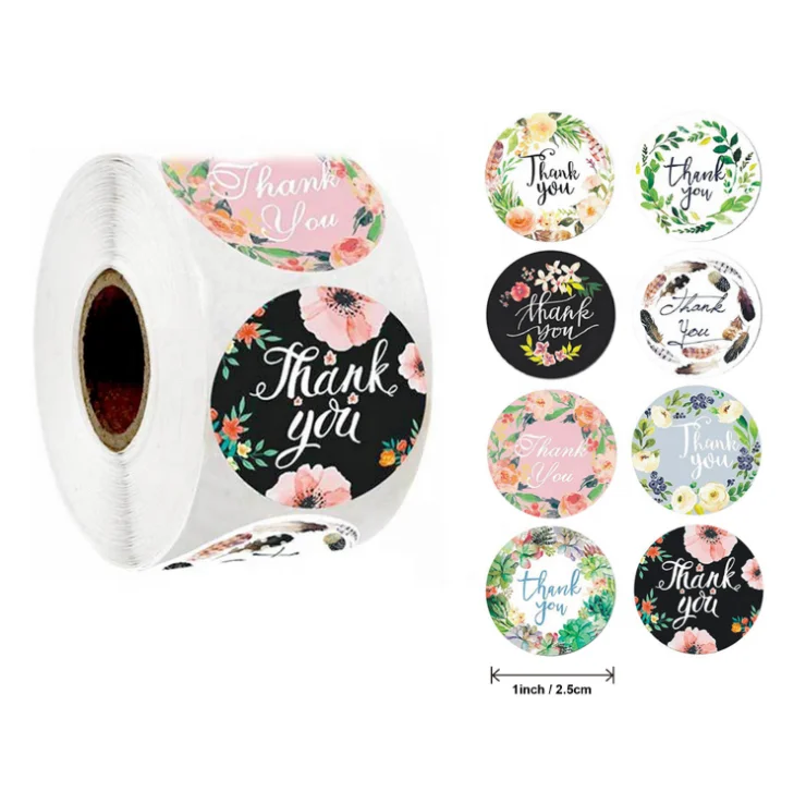 Wholesale custom cheap Price stickers with logo packaging label Waterproof stickers label
