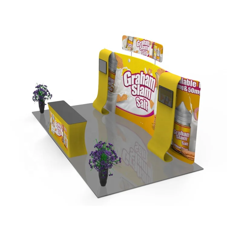 3x3 Modular System Aluminum Frame Stretch Fabric Backdrop Display Exhibition Booth