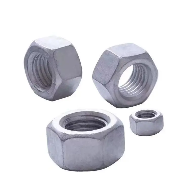 Hex Bolt and Nut DIN934 Hex Head Nut and Nut Free Carbon Steel Factory M22 8.8 4.8 DIN Galvanized Accessories 2 Ton Tianjin Port