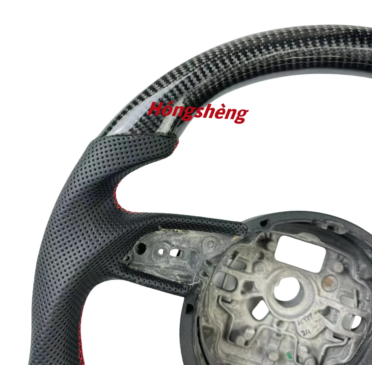 For Audi RS3 RS4 RS8 S3 S4 S5 A3 A4 A5 A7 Custom carbon fiber steering wheel High quality carbon fiber steering wheel