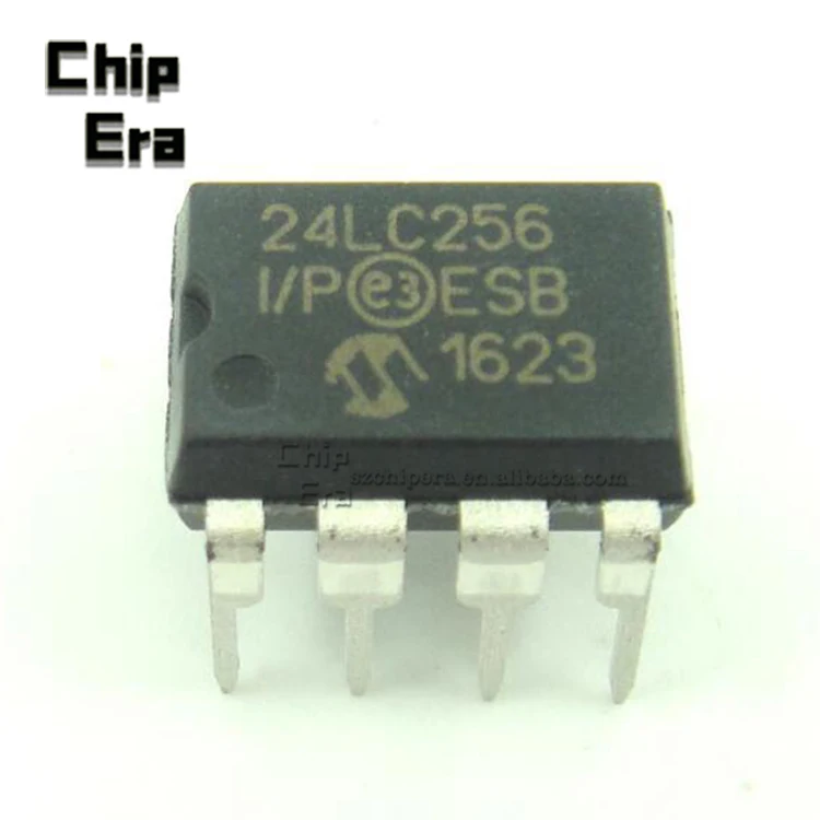 Электронные компоненты IC, 5 шт., 24LC256-I/P DIP-8 24LC256I/P DIP8 24LC256 EEPROM DIP 24LC256-I/P
