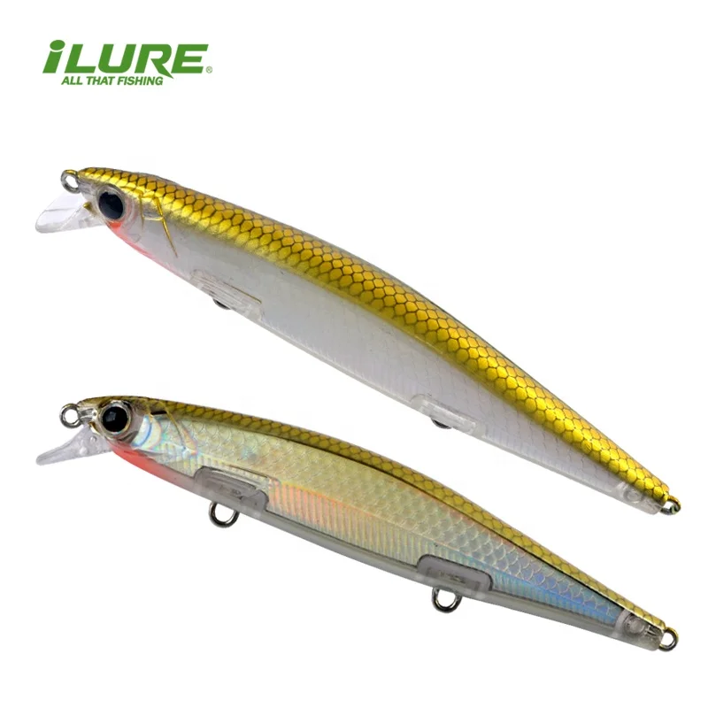 ILURE Fishing Lures Wholesale 110mm 11g High Quality Hard Bait Minnow Lure
