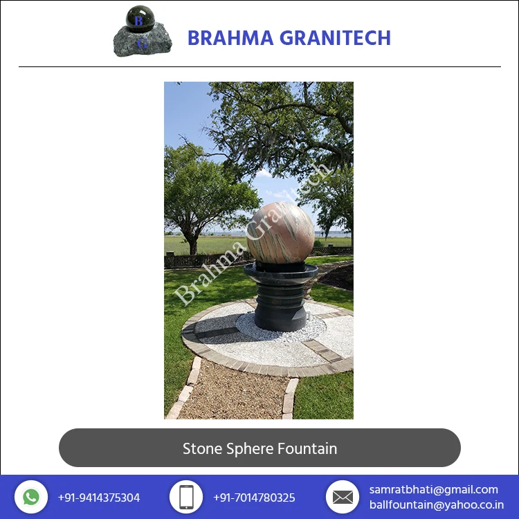 Impressive Quality Moving Giant Sphere Fountain