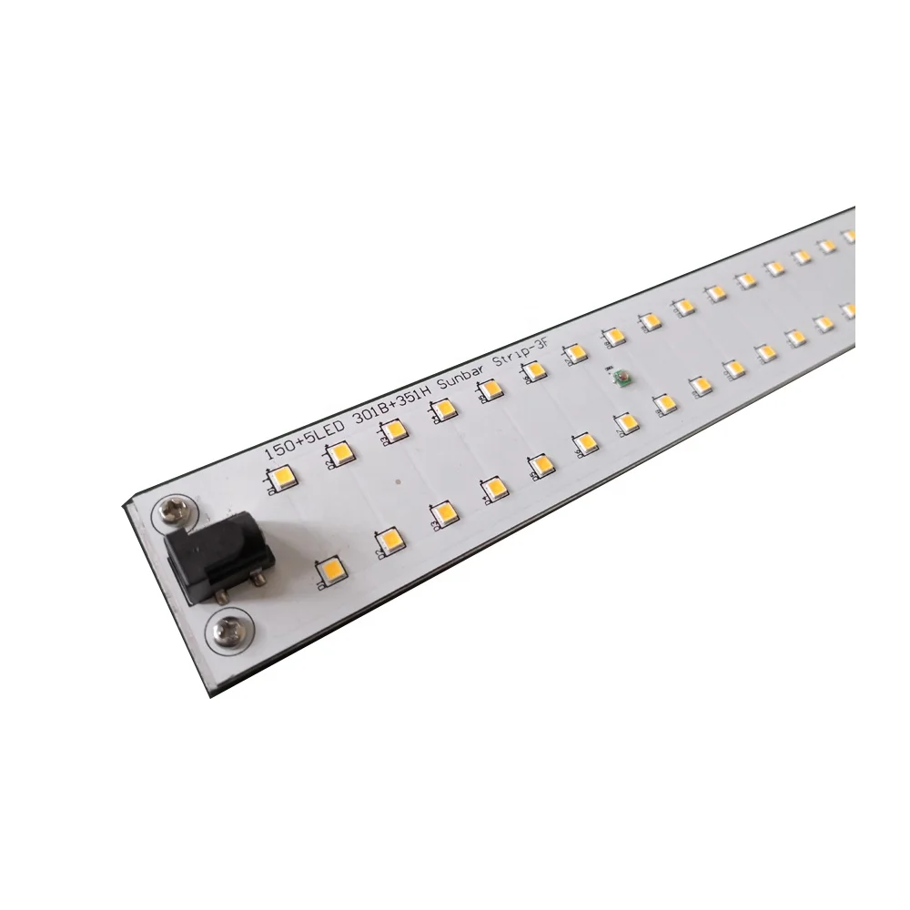 2019 Новое поступление 3 фута LM301B + LH351H 80 Вт sunbar расти светодиодные полосы краные светодиоды для крытого сада