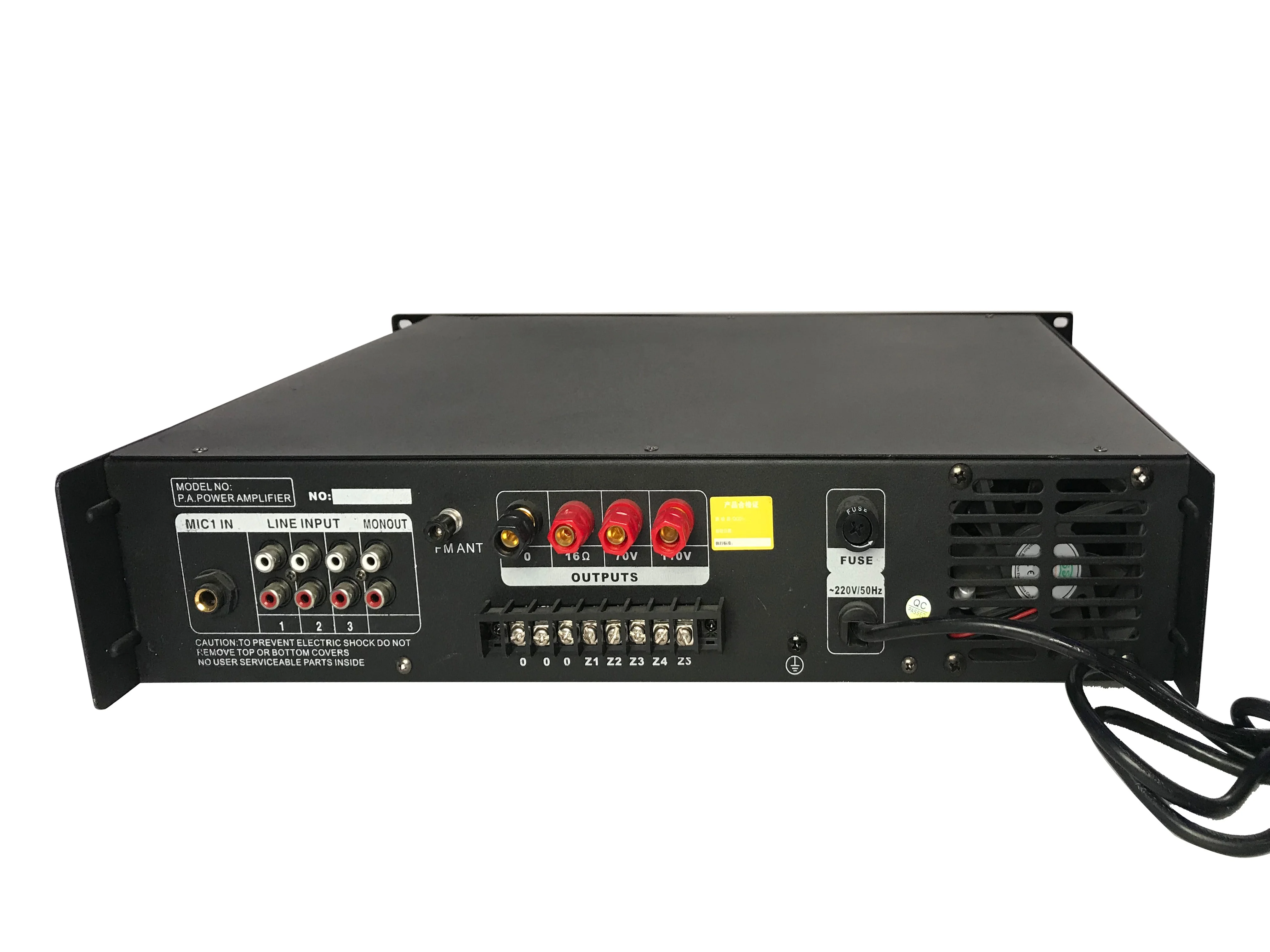 Professional Public Address System PA Mixing Amplifiers 650w
