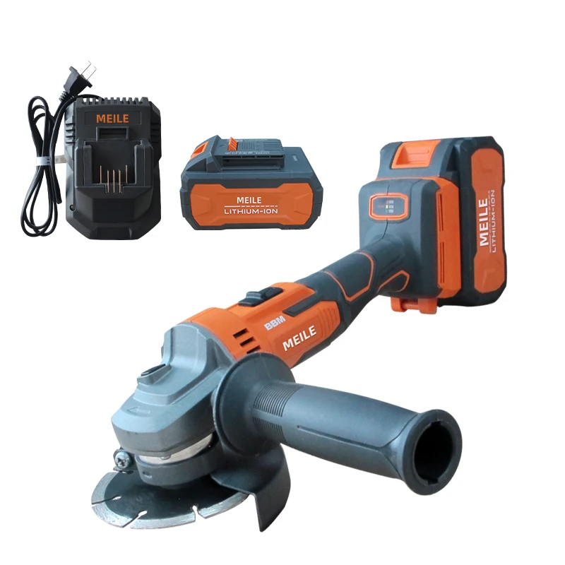  Electric mini brushless Wood Angle Grinder 1500W Portable variable speed heavy 180mm from