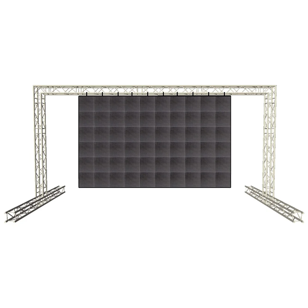 Aluminum Led Video Wall Support Led Screen Truss