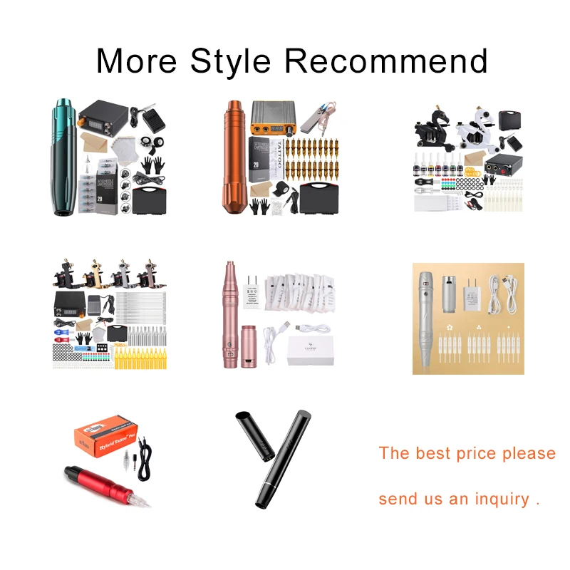 Electric Tattoo Pen Machine Eyebrow Permanent Makeup Microblade Machine Permanent Tattoo Machine Kit Rotating Tattoo Pen