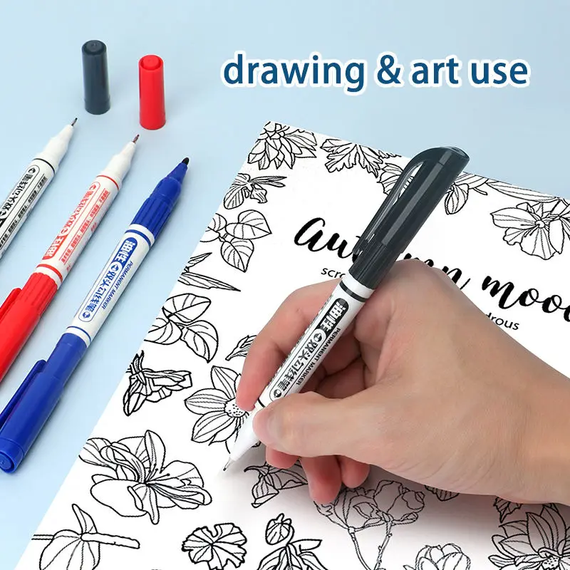 Wholesale Factory Price Dual Tip Oil Based Acrylic Art Paint Marker Set For Painting Drawing