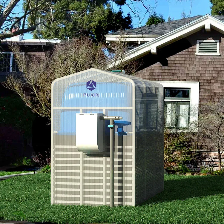 China Puxin Portable Assembled Soft PVC Biogas Plant to Get Biogas for Electricity