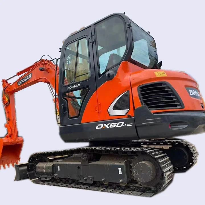 Двигатель EPA DH55-7 б/у колесный экскаватор Doosan для продажи в Корее 5 тонн дешевый мини-экскаватор