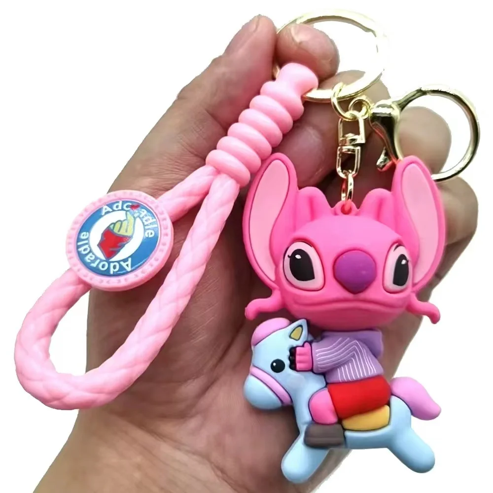 Cute Cartoon Stitch Animal Monster Keychain