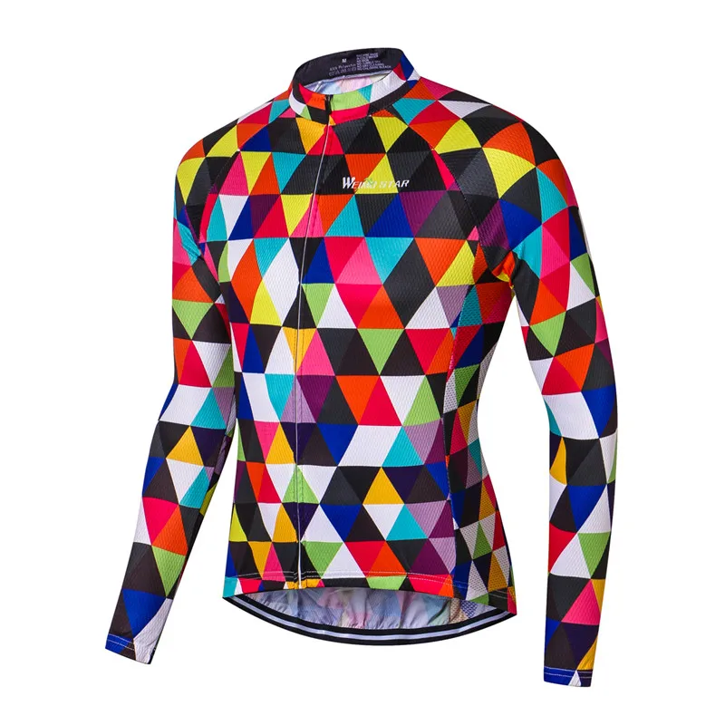 Wholesale 3D Lion MTB Downhill Shirt Men Cycling Jersey Long Sleeve Top Spring Antumn Road Bike Sports Bicycle Clothing Maillot