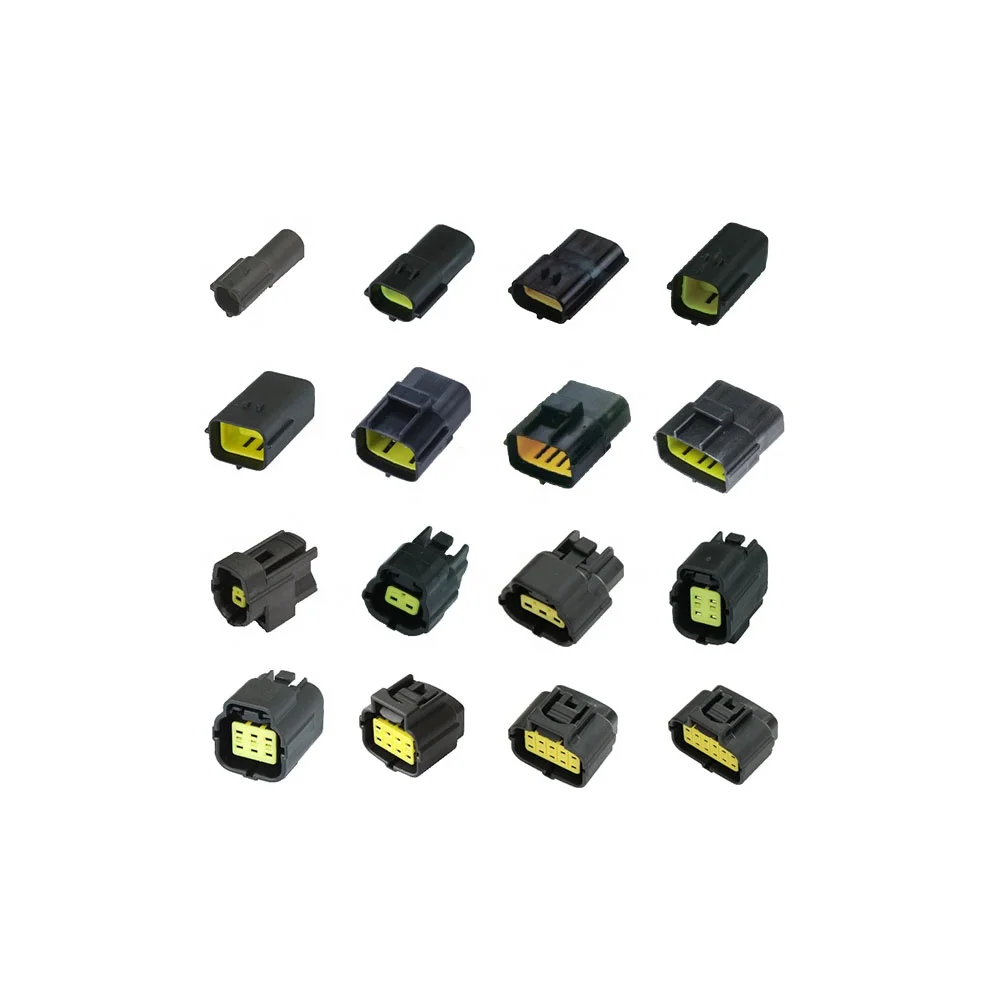 1/2/3/4/6/8/10/12/16Pin TE 1.8 Series Male&Female Waterproof Auto Connector Wire Harness Electric Terminal Manufactory Reelhon