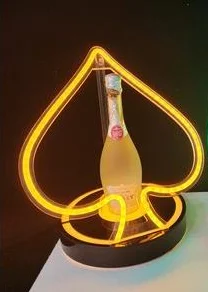 Светодиодный бутылки шампанского винного стакана Glorifier Ведущий для похода в ночной клуб