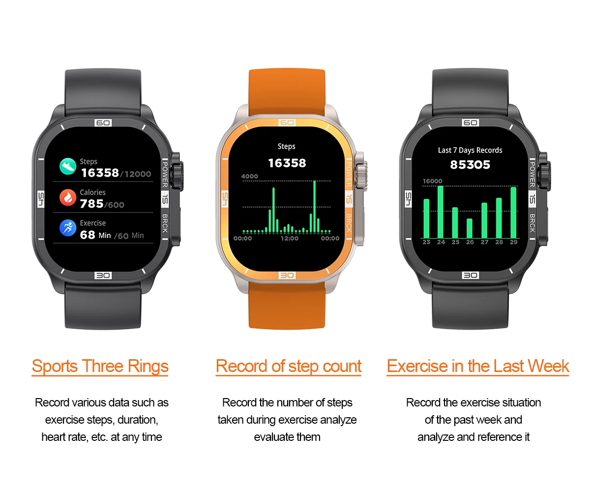 factory wholesale high quality IP68 2.06 inch AMOLED relojes smart watch 2024 NFC fashion smart watch for men