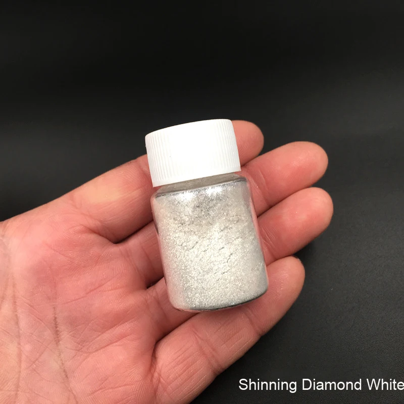 DIY Making Epoxy Resin and Resin Mica Powder Can Pearlescent Nail Pigments