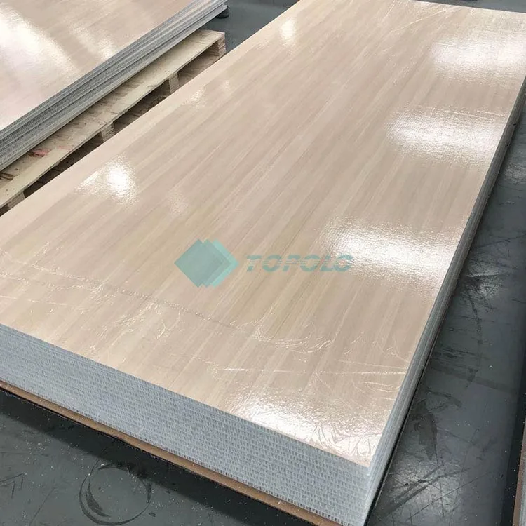 Wood Grain Polypropylene Honeycomb Panels for Teardrop Trailers and Furniture Making
