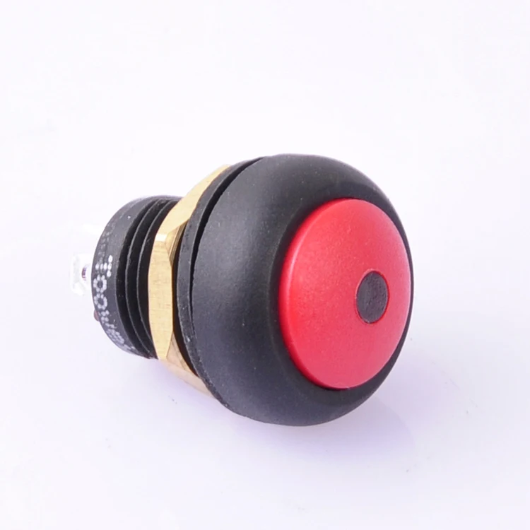 TOOWEI IP67 illuminated Push Button Switch red actuator