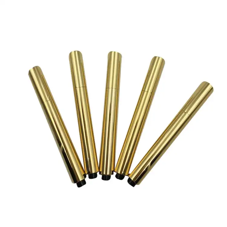 2.8ml aluminum empty cosmetic correction click pen, OEM for concealer,  lip gloss, nail polish