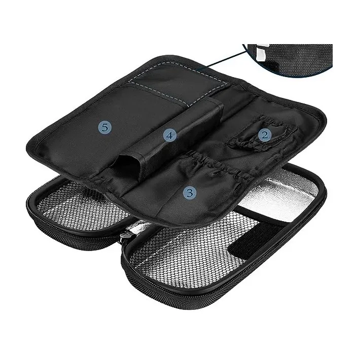 Medical Diabetic Insulin Pen Cooler Carrying Bag Travel Case