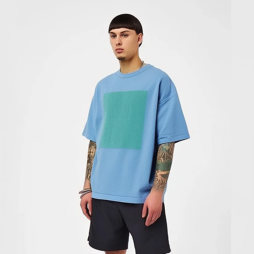 Custom logo print Fashion T-shirts embroidery acid washed plain blank cotton sun fade tee distressed hem tshirts for men 2025