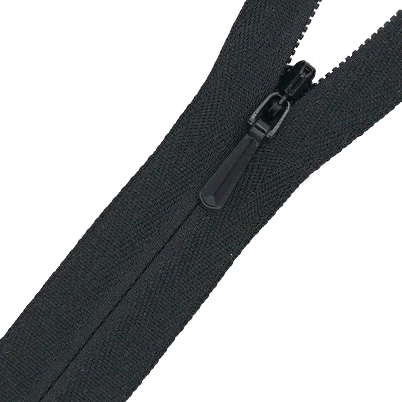 YKK ZIPPER Conceal #2 #3 Light Weight Closed Bottom Invisible Nylon Coil Zipper Clothing for Skirt Dress Cloth DIY Color Sewing