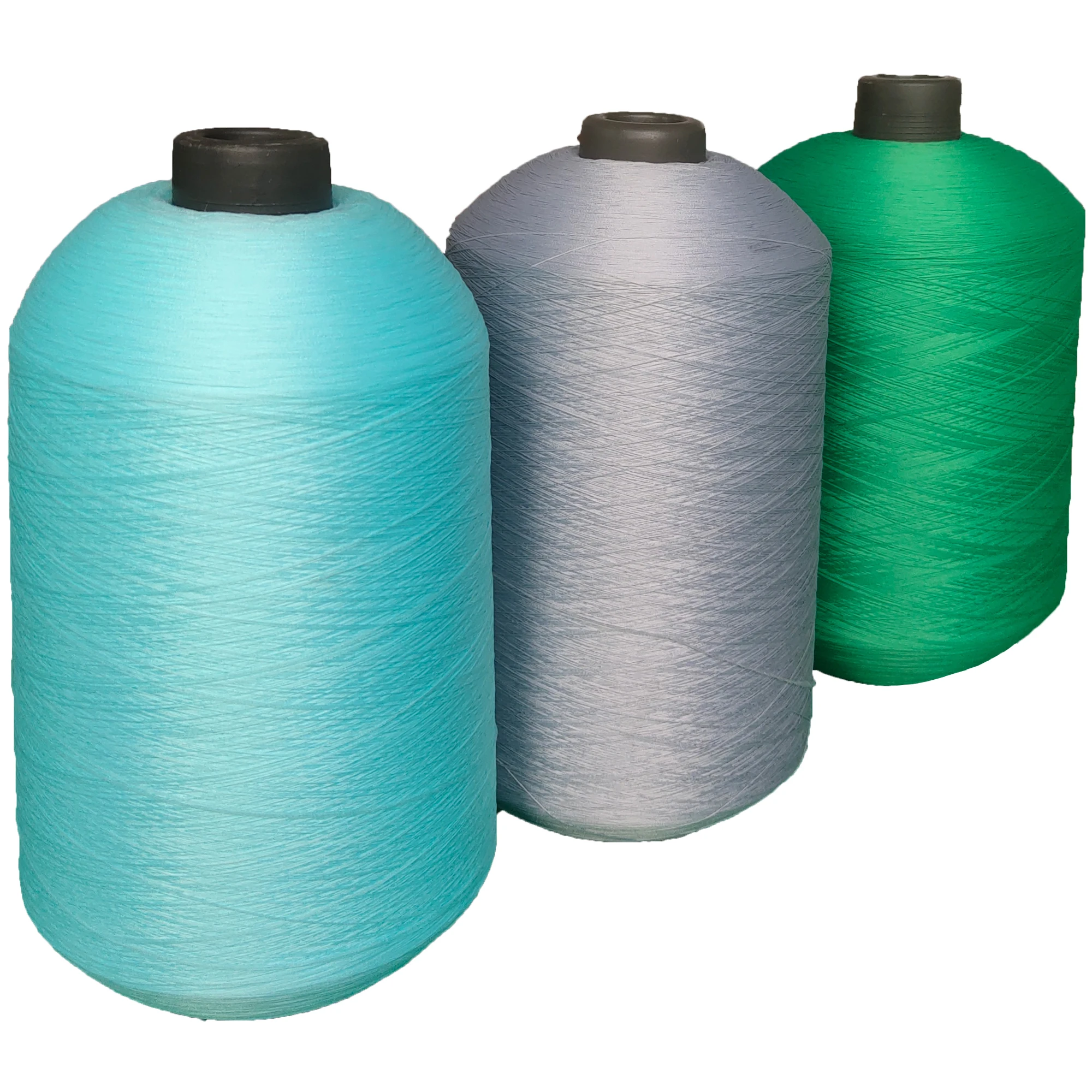 wholesale  crochet dyed knitting polyester yarn 75D/72F high quality sewing thread yarn