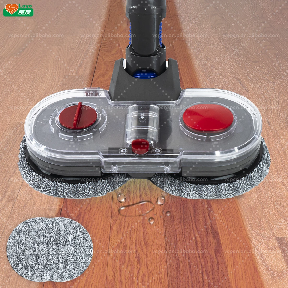 Motorized Dry Wet Vacuum Cleaner Mop Cloth Brush Head For Dysons V15 V11 V10 V8 V7 Upright Vacuum Cleaner Accessory Spare Parts