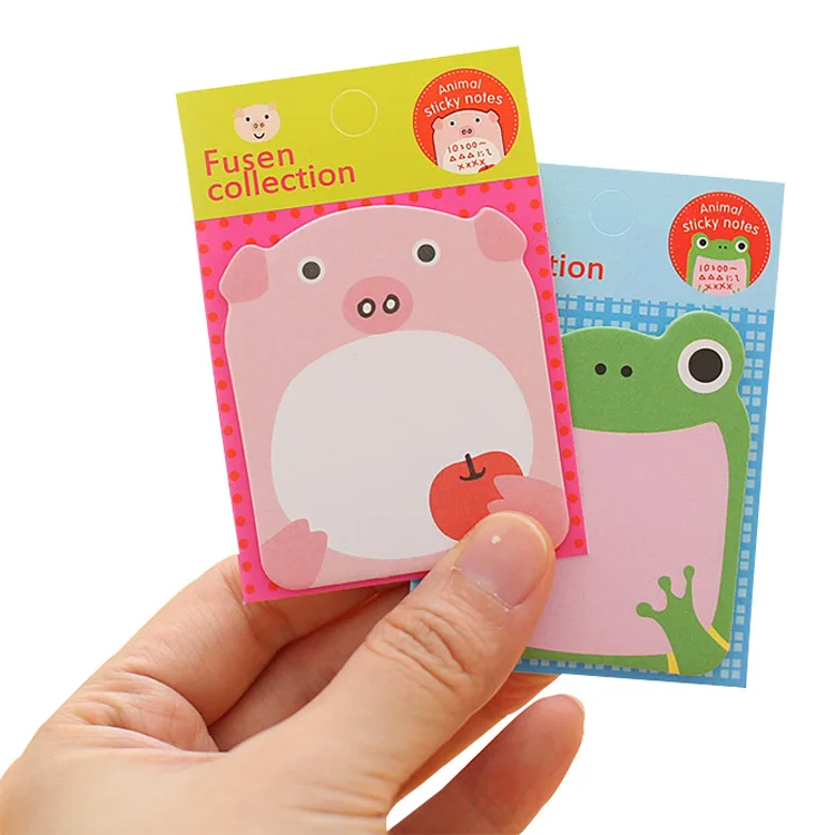 Korean stationery cute animal notes cute creative notebooks office stationery wholesale for students and schools