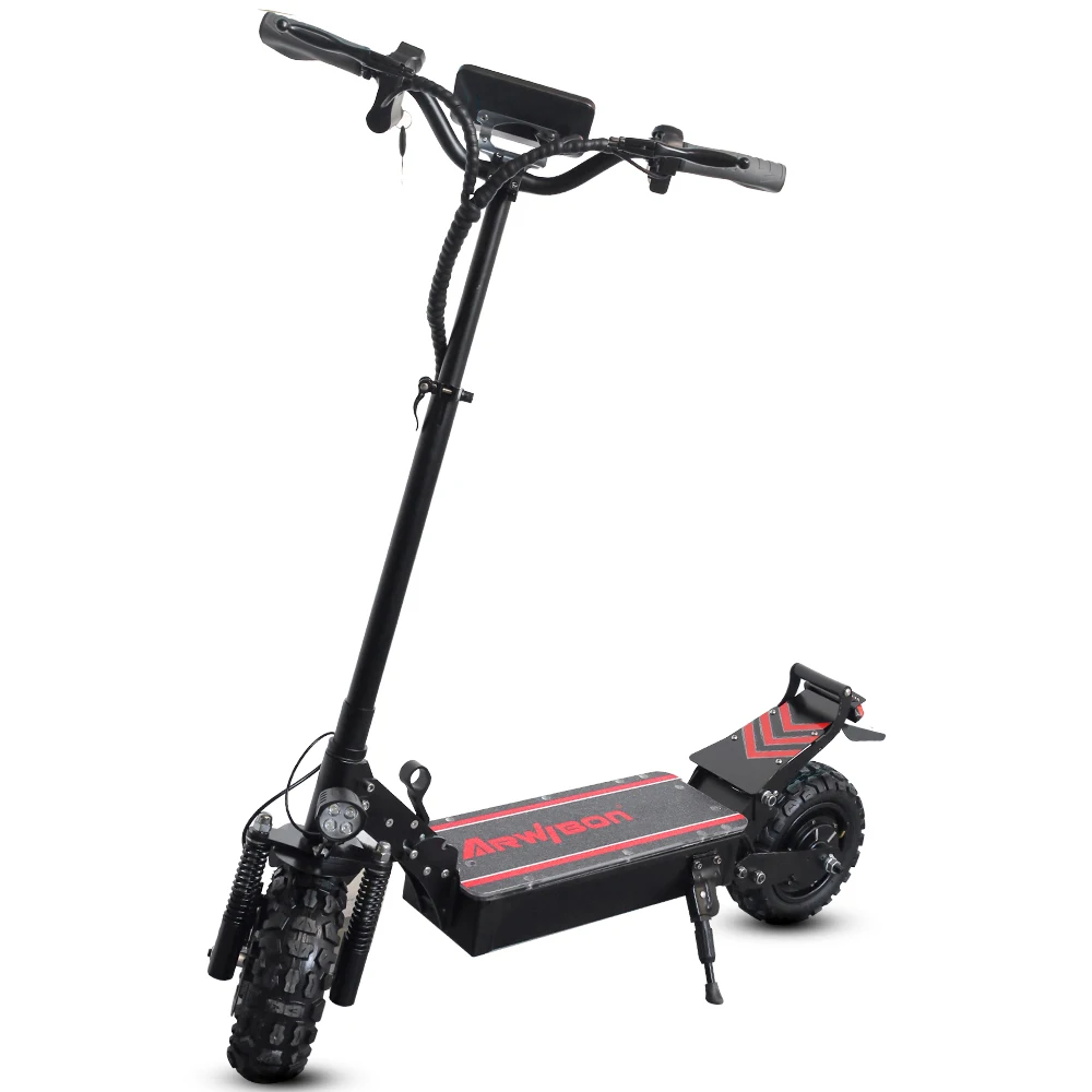 Arwibon Q30 USA/EU Stock Hydraulic Suspension escooter e scooter 11 inch Heavy Duty  Fast Electric Scooter