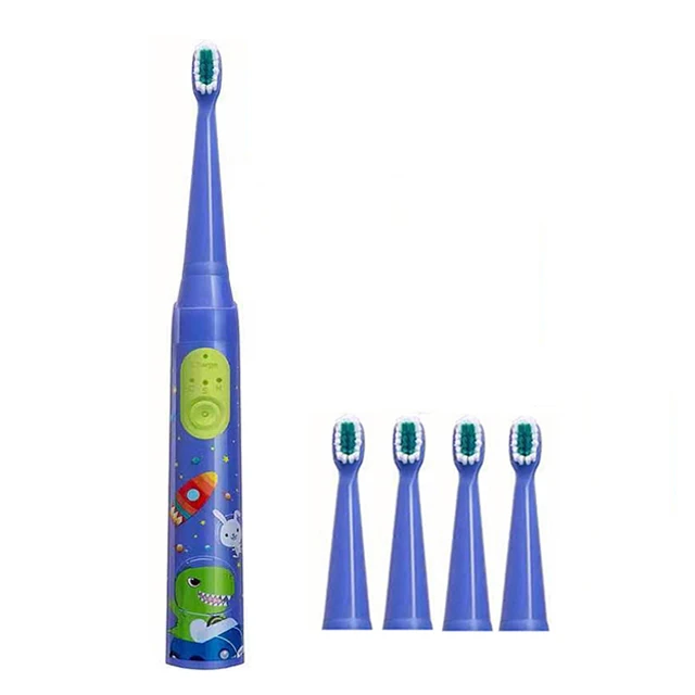 
SN606 IPX7 Waterproof design ultrasonic rechargeable electric toothbrush for kids 
