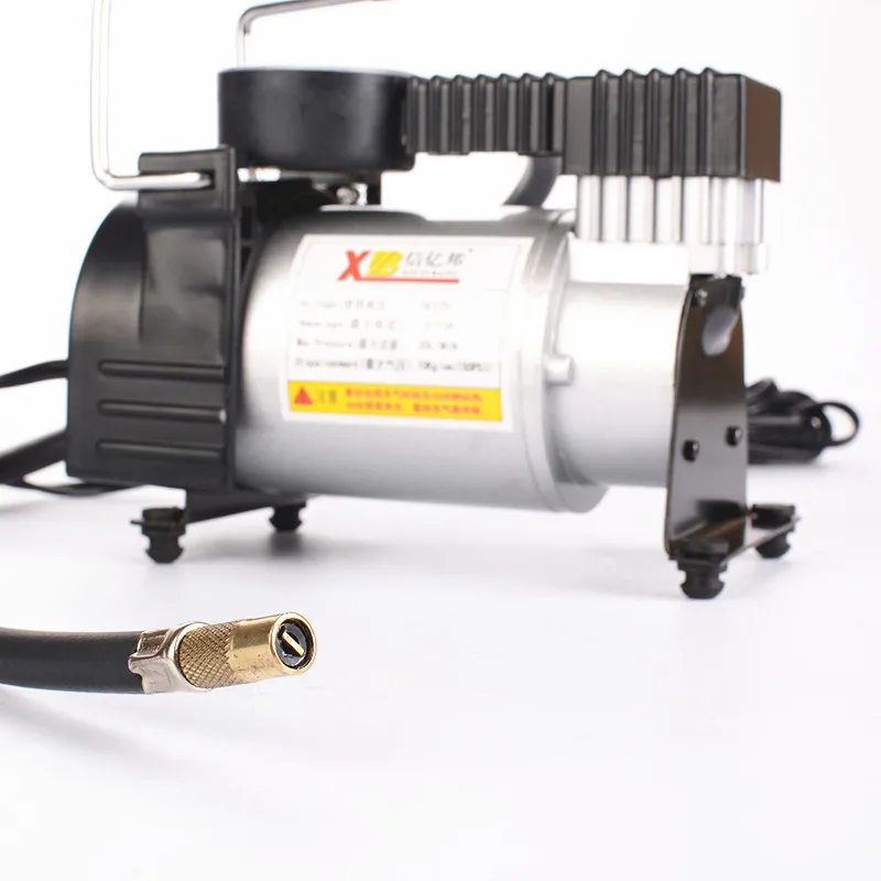 Metal Air Compressor DC12V Auto Air Pump For Vehicle Tyre Tire Inflator Portable Mini Pump