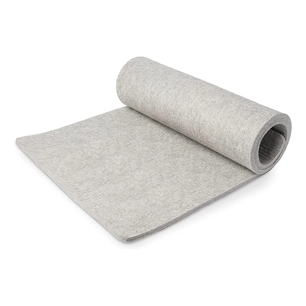 Очень большой 22X60 дюймов шерстяной прессовочный коврик 1/2 Толстая 100% новая зеландская шерстяная гладильная подушка для стеганых одеяла