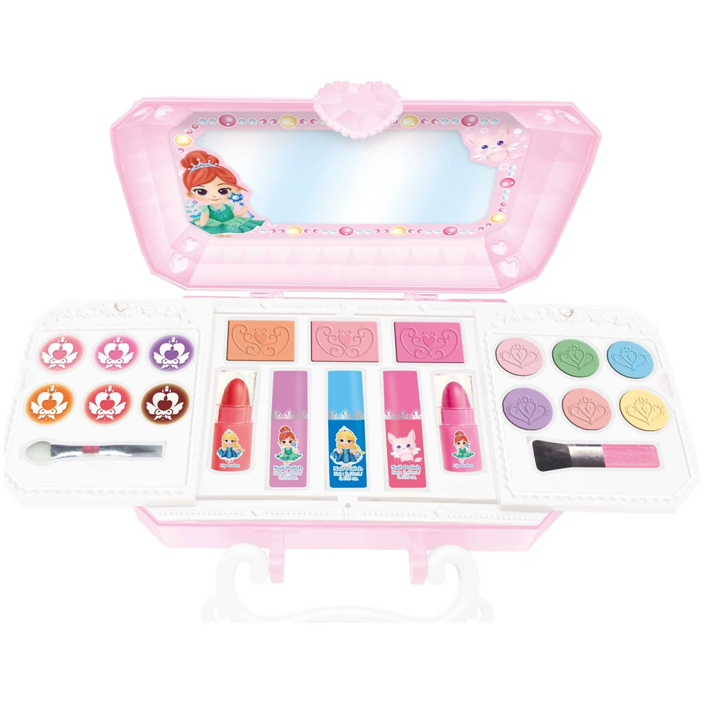 Toys For Girls Beauty Set Make Up Kids 3 4 5 6 7 8 Years Age Old Birthday Gifts Makeup Tools