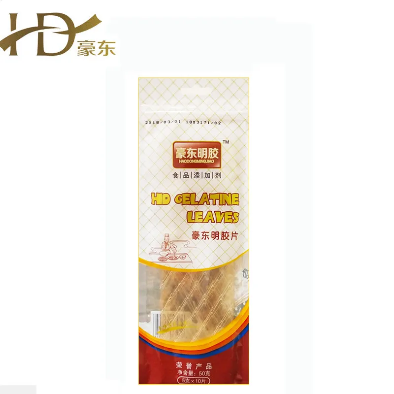 Высокая qualityfood сорт желатина порошок и лист