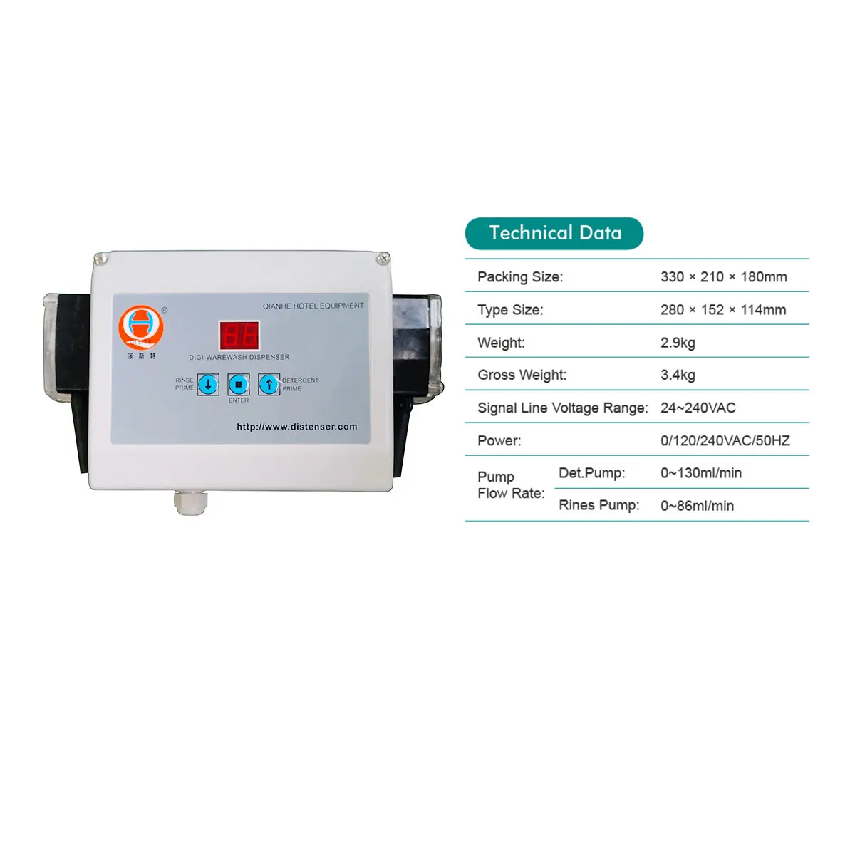 Ready to Ship Chemical Dilution Detergent Automatic Dispenser