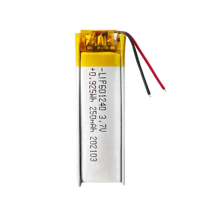 Cheap 601240 3.7 lithium ion rechargeable polymer 250mah drone lipo battery 3.7v battery for disinfection box Beauty instrument