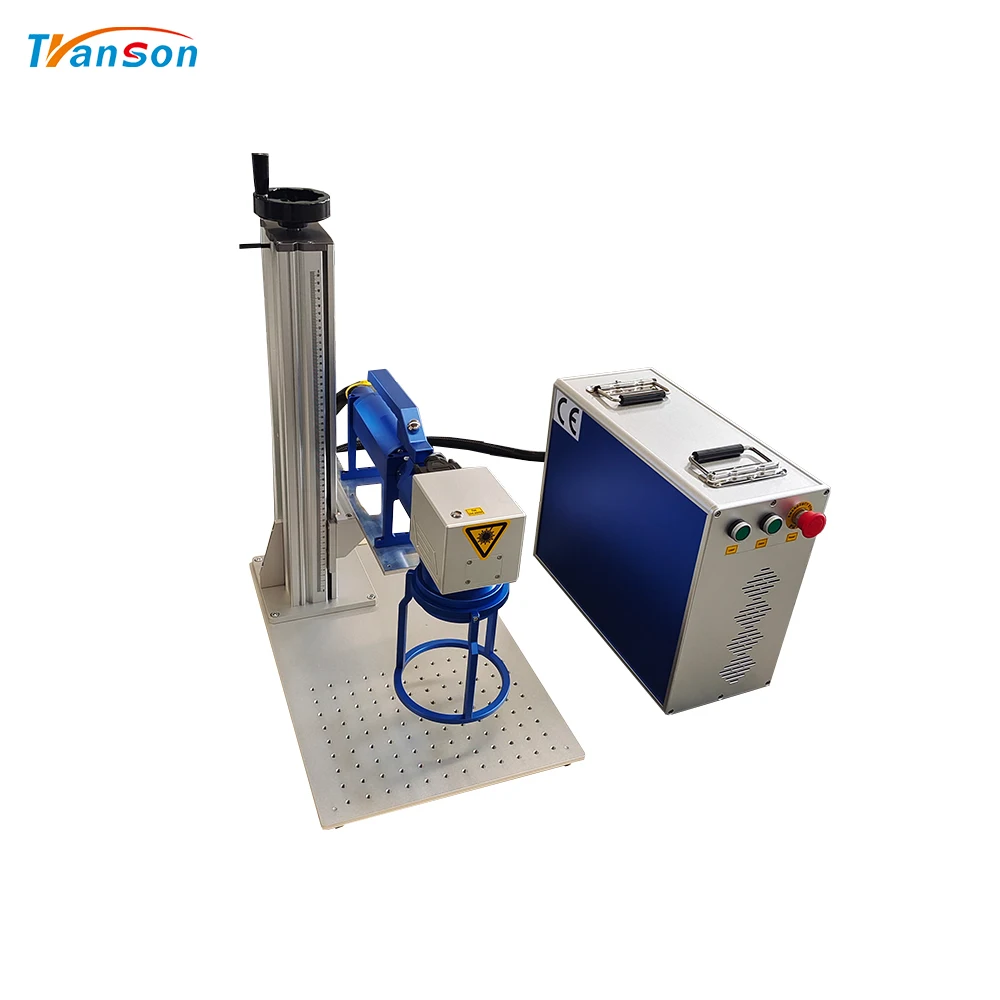 Portable laser mini cnc fiber laser marking machine 20W 30W 60w Jewelry Ring engraving machine diy machine