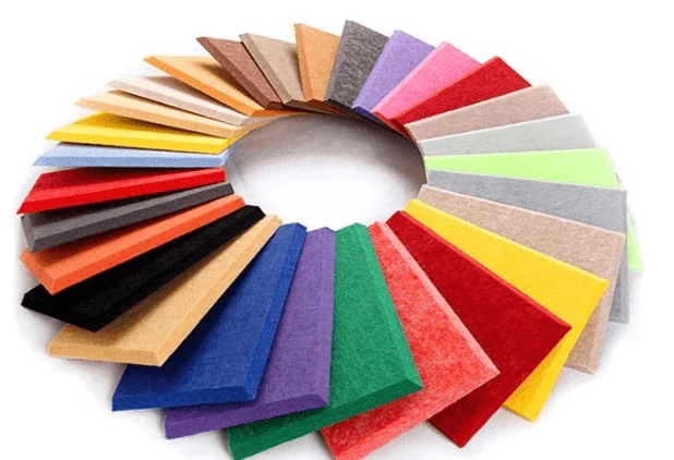 Proper Product Specification Art Acoustic Panels Recyclable Polyester Fiber Felt Board