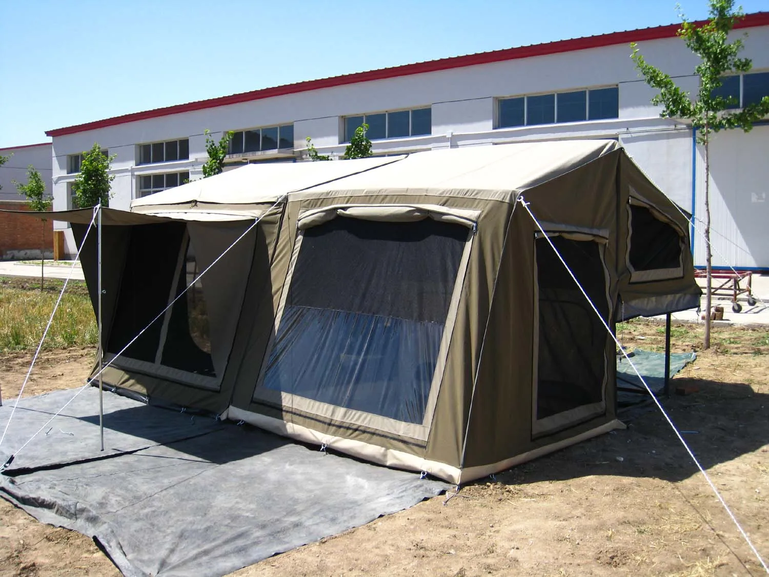 Good quality travel conventional mini portable trailer tent